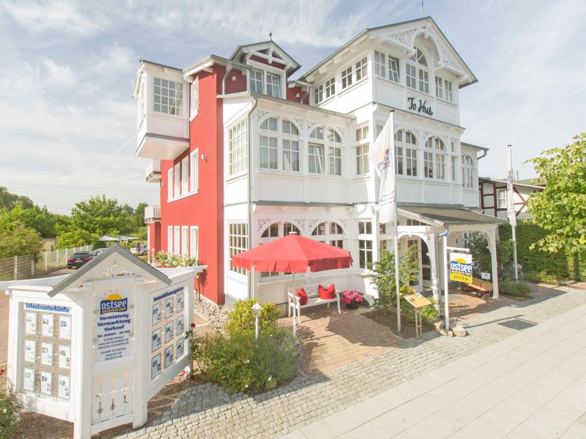 Villa "To Hus" In Sellin - Appartement 02 Mit Kamin Und Balkon Exterior photo